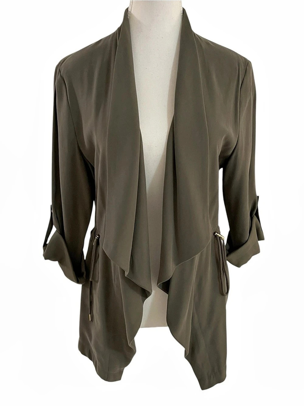 Zara Olive Utility Jacket Size XS New